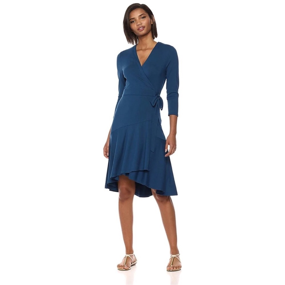 Elegant Lilly Pulitzer Blue Wrap Dress